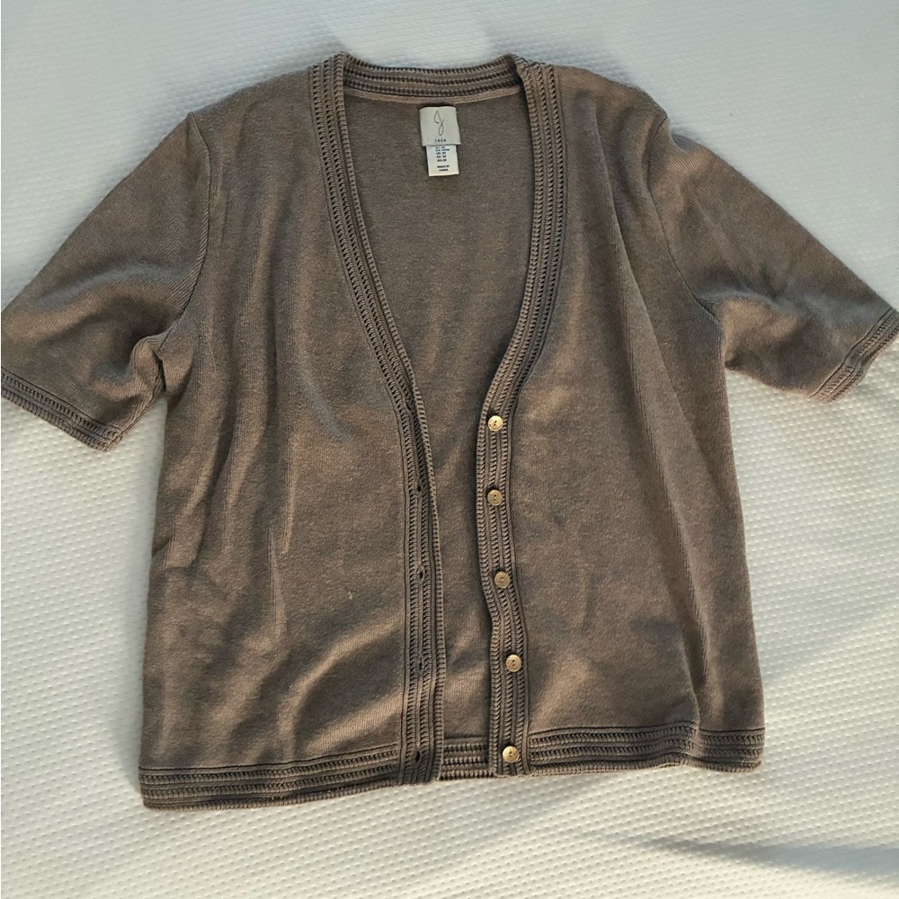 Joie Tan Knit Top